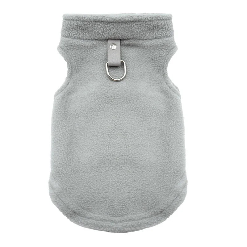 Small Dog Winter Clothes – Fleece Pet Vest for Puppies