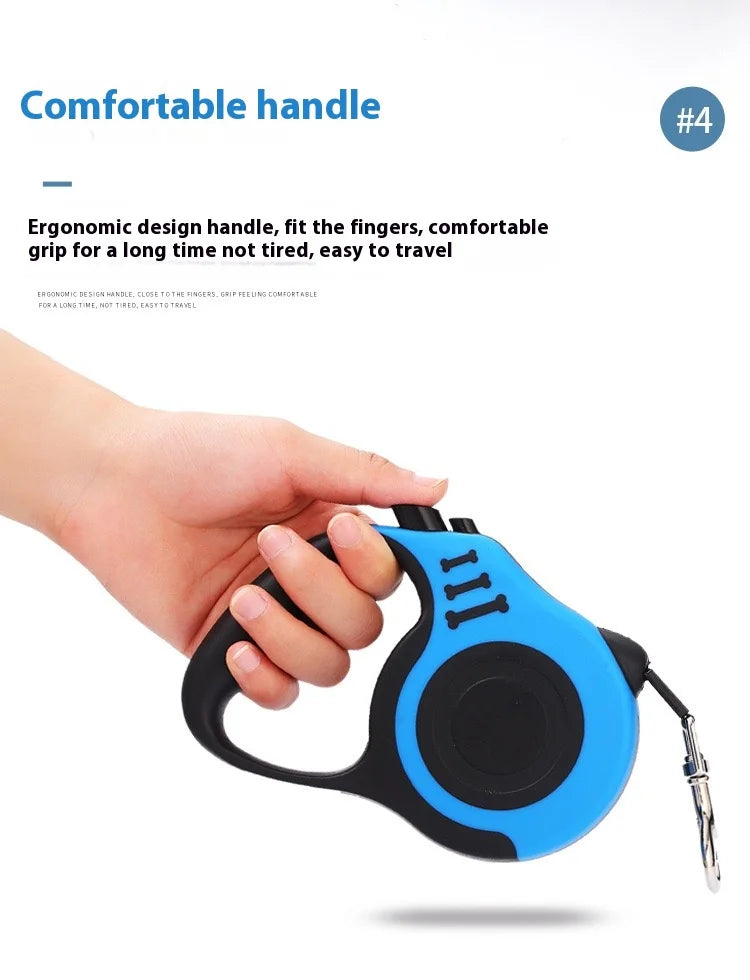 Auto Retractable Leash for Puppy – 3M/5M Nylon Rope