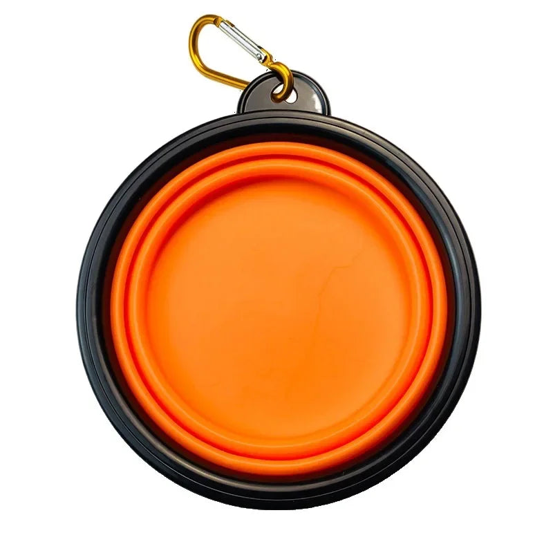 Pet Travel Bowl – Lightweight Foldable Silicone Feeder