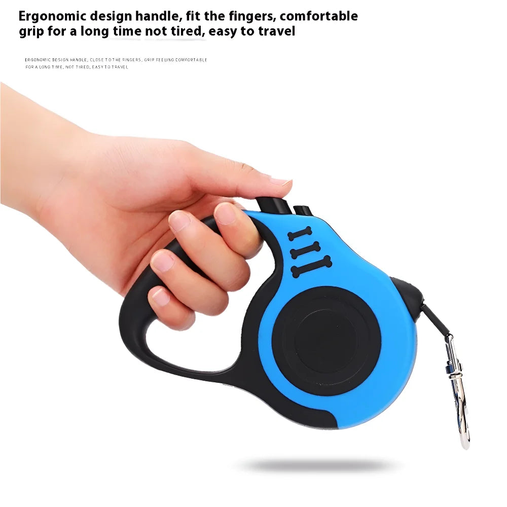 Auto Retractable Leash for Puppy – 3M/5M Nylon Rope
