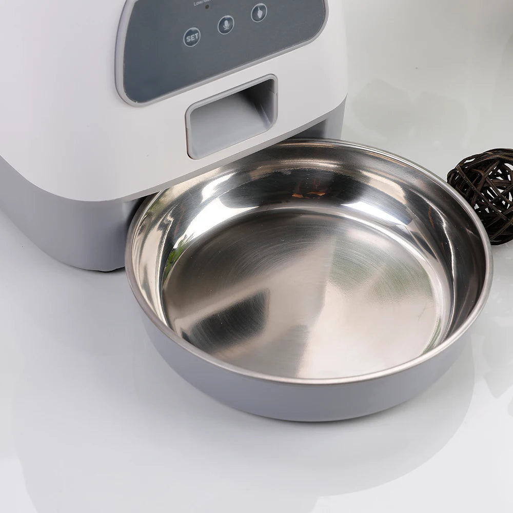 WiFi Pet Feeder 3.5L – Auto Food & 2L Water Dispenser