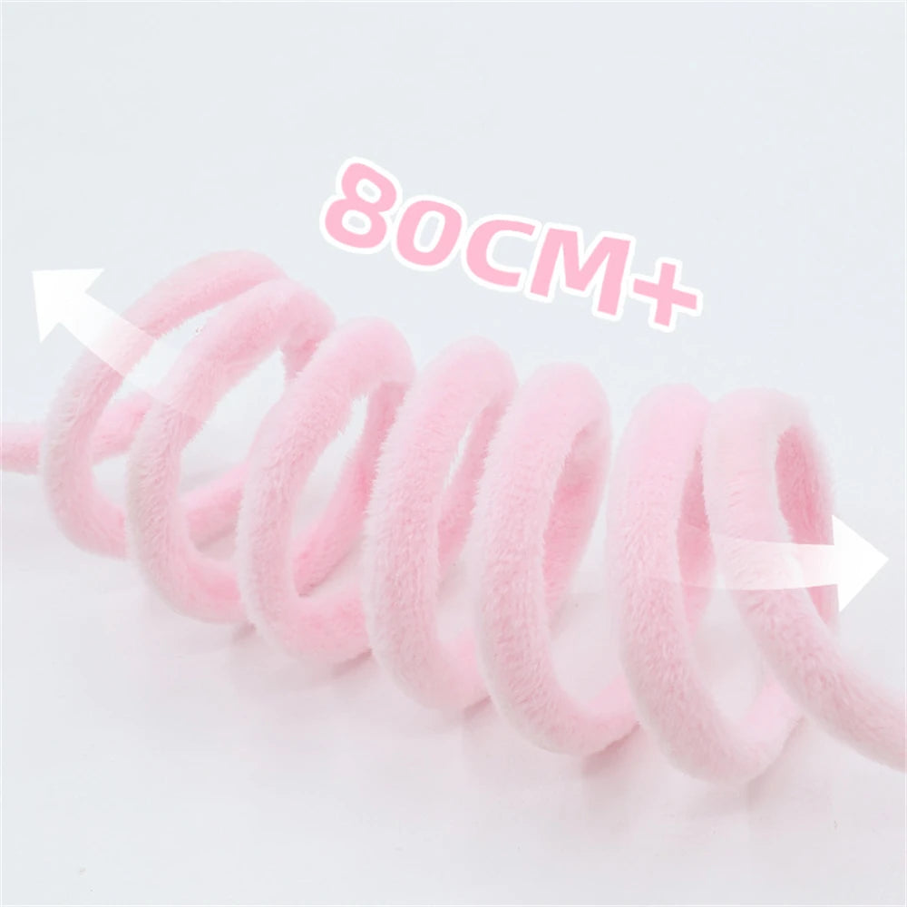 Interactive Cat Toy – Spring Pom Pom with Bell