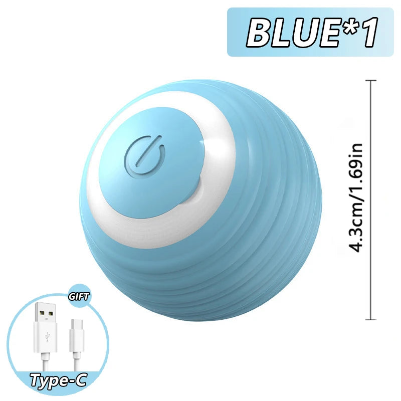 Speedy Tail Cat Toy – Smart Ball with Two Speed Modes