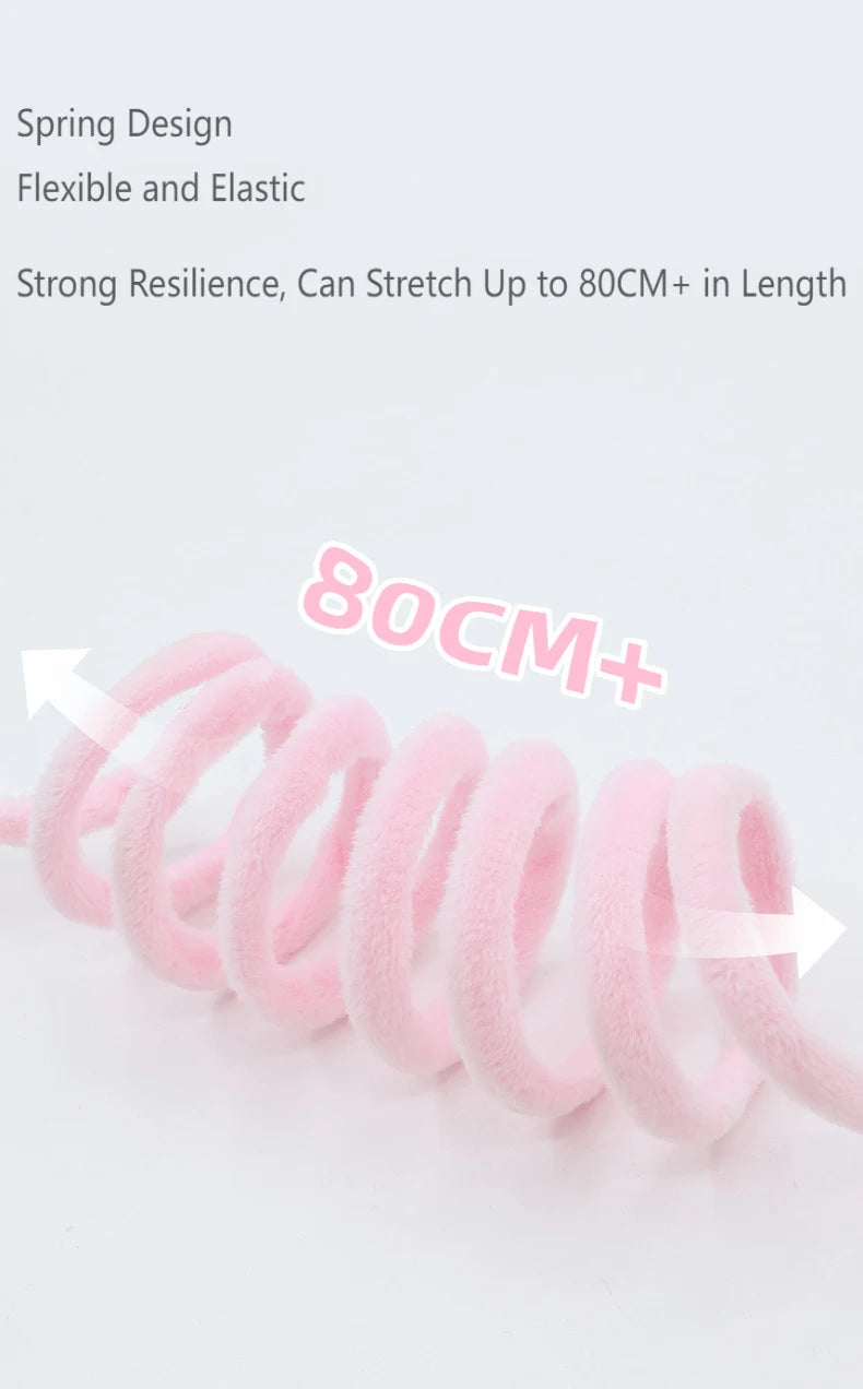 Interactive Cat Toy – Spring Pom Pom with Bell