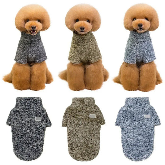 Winter Dog Sweater – Warm Jersey for French Bulldog