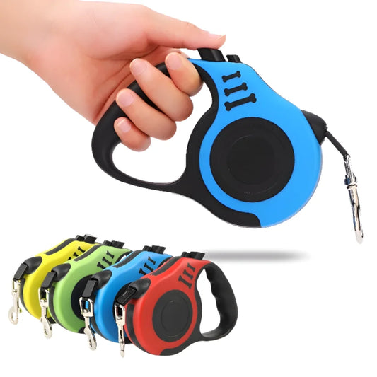 Auto Retractable Leash for Puppy – 3M/5M Nylon Rope