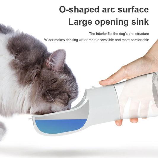 Leakproof Dog Water Bottle – 400ml Travel Dispenser