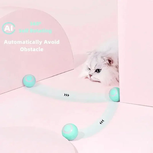 Smart Motion Cat Ball – Automatic Toy for Indoor Kittens
